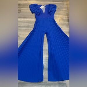 Elegant Blue Jumpsuit